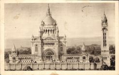 CPA La Basilique de Lisieux vue generale du Projet 