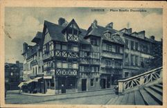 CPA Lisieux Place Baudin Desvergees 