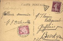 CPA Lisieux Place Baudin Desvergees 