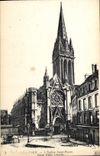 CPA Caen L'Eglise Saint Pierre 
