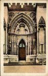 CPA Lisieux Un des Portails de la Cathedrale St Pierre 