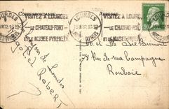 CPA Lourdes Panorama de la Ville vu du Pic du Jer 