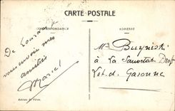 CPA Lourdes vue plongeante 