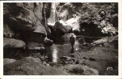 CPA La Douce France Cote d'Azur Gorges du Loup Au saut du Loup Le Gouffre 