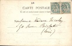 CPA Beaulieu Palmiers Jardins de la Reserve