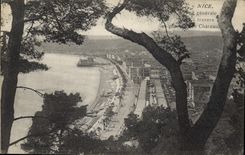 CPA Nice Vue generale a travers 