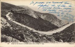 CPA Toute de la Grande Corniche entre Nice et Eze 