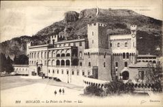 CPA Monaco Le Palais du Prince 