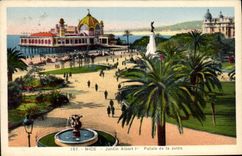 CPA Nice Jardin Albert 1er Palais de la Jetee 
