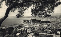 CPA Nice vue generale prise du Mont Boron 