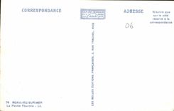 CPA Beaulieu sur Mer La Pointe Fourmie