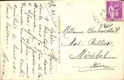 CPA Ile Ste Marguerite La Forteresse vue de la Mer Masque de fer Prison