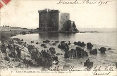 CPA Saint Honorat Ile de Lerins Le Donjon 