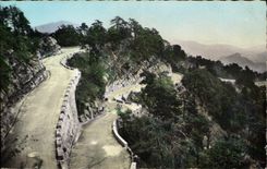 CPA Peira Cava A M les lacets 