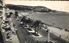 CPA Nice Le Mont Boron La Promenade des Anglais 