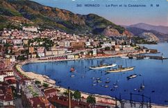 CPA Monaco Le Port et la Condamine 