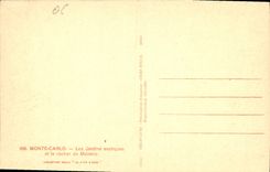 CPA Monte Carlo Les Jardins exotique et le rocher de Monaco 