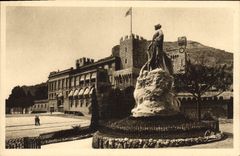 CPA Cote d'Azur Monaco Palais du Prince 