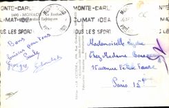 CPA Monaco Le Rocher et les Jardins Exotique 