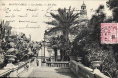 CPA Monte Carlo Les Jardins 