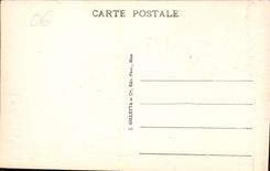 CPA Menton Vue generale vue prise de Garavan 