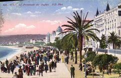 CPA Nice La Promenade des Anglais 