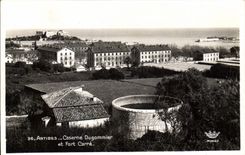CPA Antibes Caserne Dugommier et Fort Carre Militaria