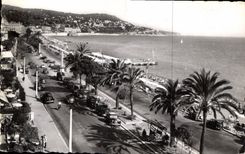 CPA Nice La Baie des Anges Le Mont Boron 