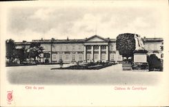 CPA Cote du parc Chateau de Compiegne 