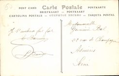 CPA Chateau de Chantilly L'Entree 