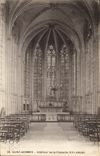 CPA Saint Germer Interieur de la Chapelle 