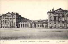 CPA Palais de Compiegne Facade principale 