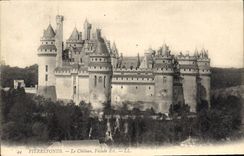 CPA Pierrefonds le Chateau facade est 