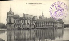 CPA Chateau de Chantilly 