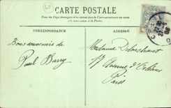 CPA Chantilly Escalier d'honneur Detail de la Rampe 