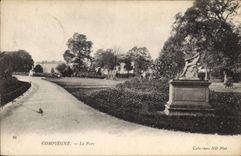 CPA Compiegne le Parc 