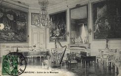 CPA Chateau de Compiegne Salon de la Musique 