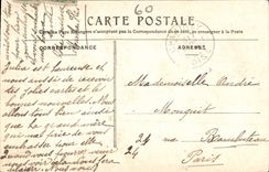 CPA Chantilly Entree du Chateau 