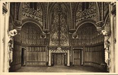 CPA La Douce France Chateau de Pierrefonds Oise Une des Chambres du Chateau 