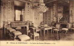 CPA Chateau de Compiegne le Salon des Dames d'Honneur 
