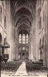 CPA Senlis Oise Interieur de la Cathedrale 