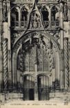 CPA Cathedrale de Senlis Portail sud 