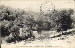 CPA Sanatorium de Sainte Feyre Au pied du Sanatorium 
