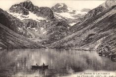 CPA Environs de Cauterets Lac d'Estom 