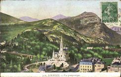 CPA Lourdes Vue Panoramique 