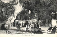 CPA Lourdes La Grotte 