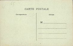 CPA Lourdes La Grotte A la Grotte Benie j'ai prie pour vous 