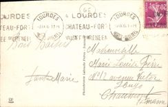 CPA Lourdes Vue Panoramique sur le Calvaire et la Basilique 