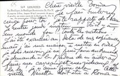 CPA Lourdes La Basilique La Basilique Souterraine St Pic X 