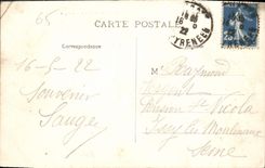 CPA Lourdes La Basilique et la Chaine des Pyrenees 